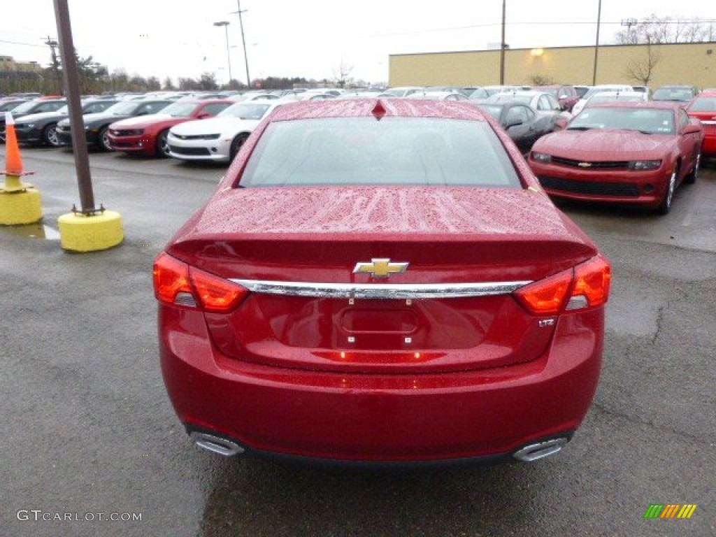 2014 Impala LTZ - Crystal Red Tintcoat / Jet Black photo #6