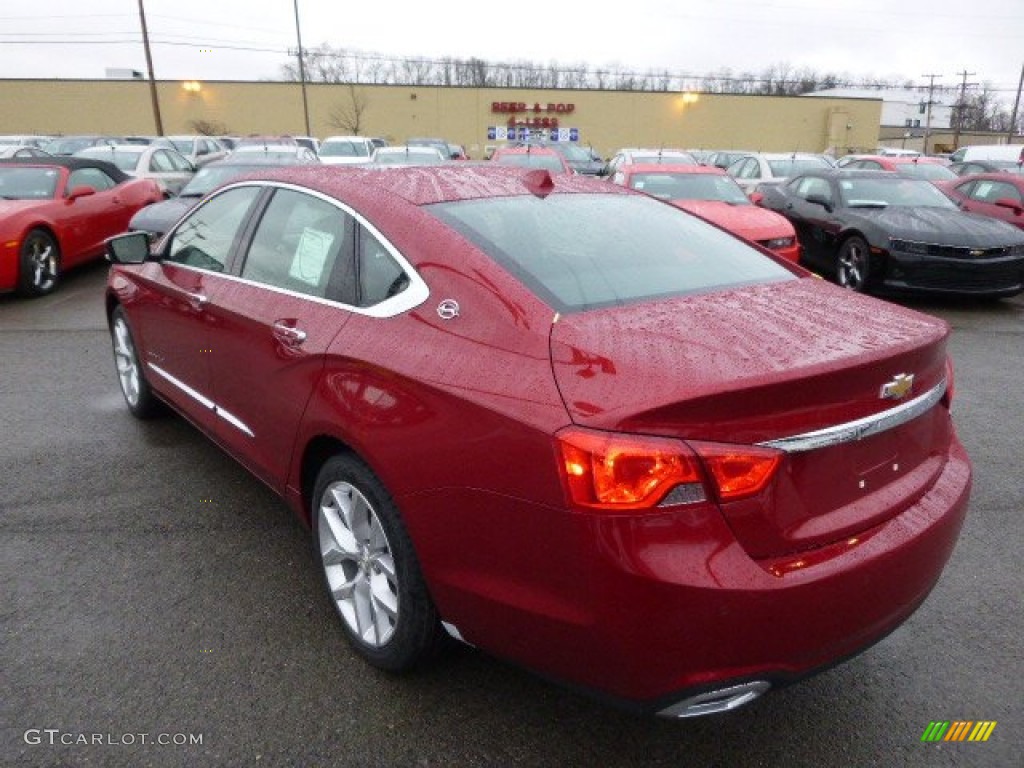 2014 Impala LTZ - Crystal Red Tintcoat / Jet Black photo #7