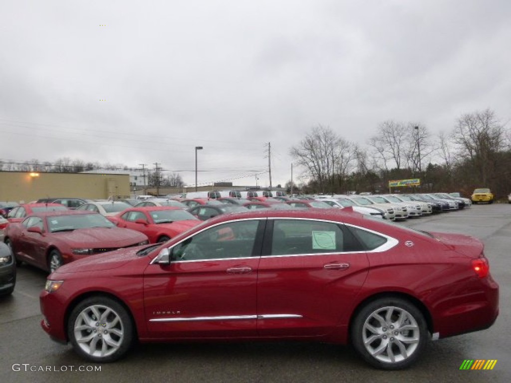 2014 Impala LTZ - Crystal Red Tintcoat / Jet Black photo #8