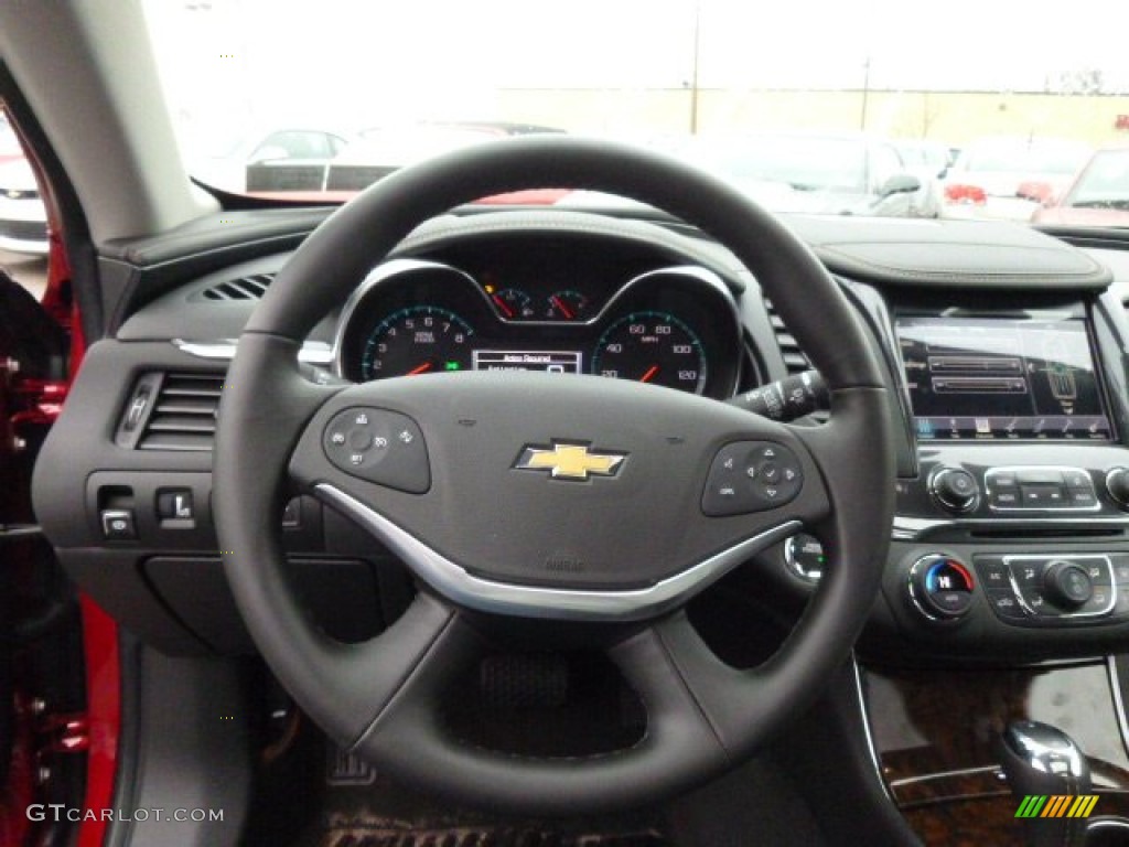 2014 Impala LTZ - Crystal Red Tintcoat / Jet Black photo #18