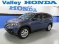 Twilight Blue Metallic - CR-V EX-L 4WD Photo No. 1