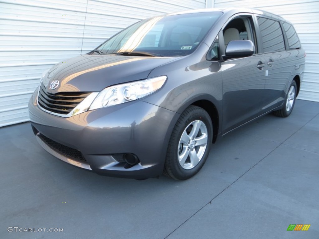 Predawn Gray Mica 2014 Toyota Sienna LE Exterior Photo #89130095