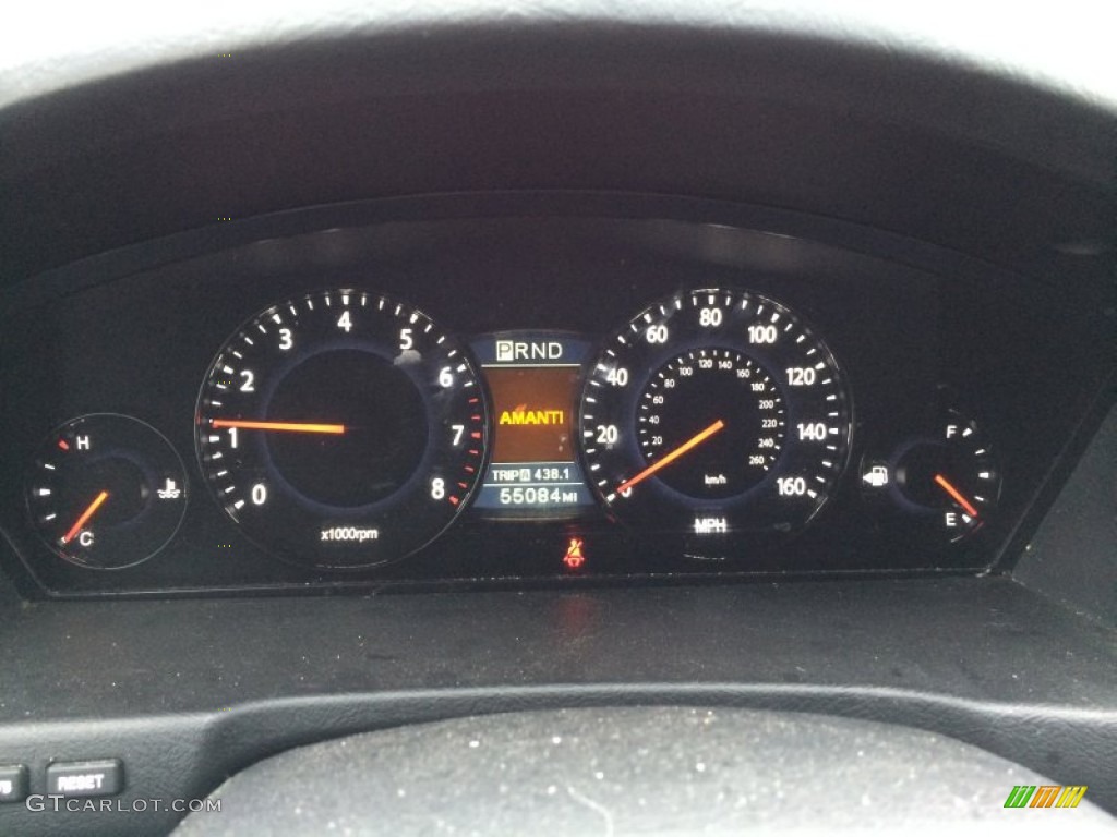 2008 Kia Amanti Standard Amanti Model Gauges Photos