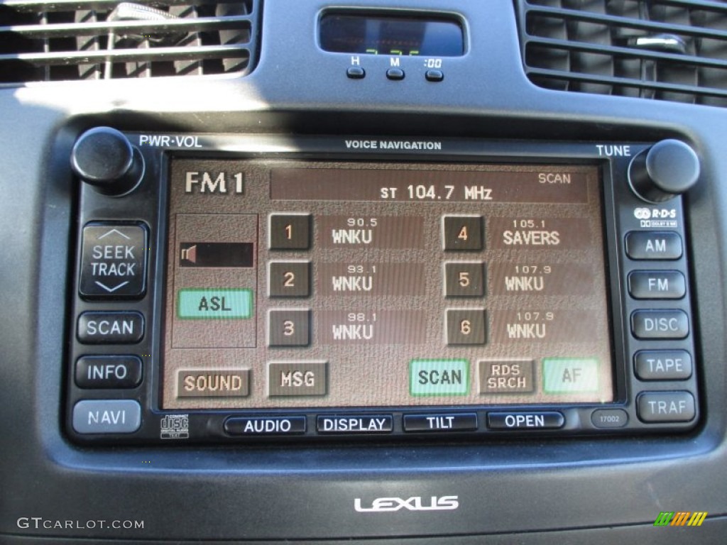 2002 ES 300 - Mystic Sea Green Opalescent / Ivory photo #10
