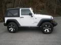 Bright White 2013 Jeep Wrangler Sport S 4x4 Exterior