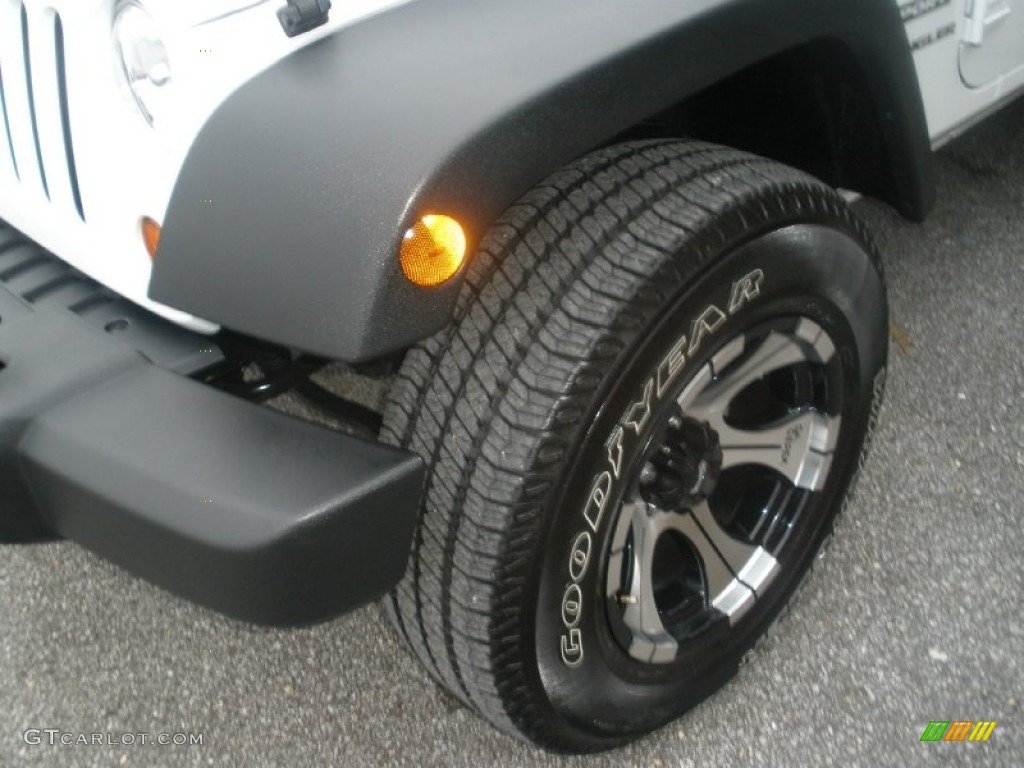 2013 Jeep Wrangler Sport S 4x4 Custom Wheels Photo #89132024