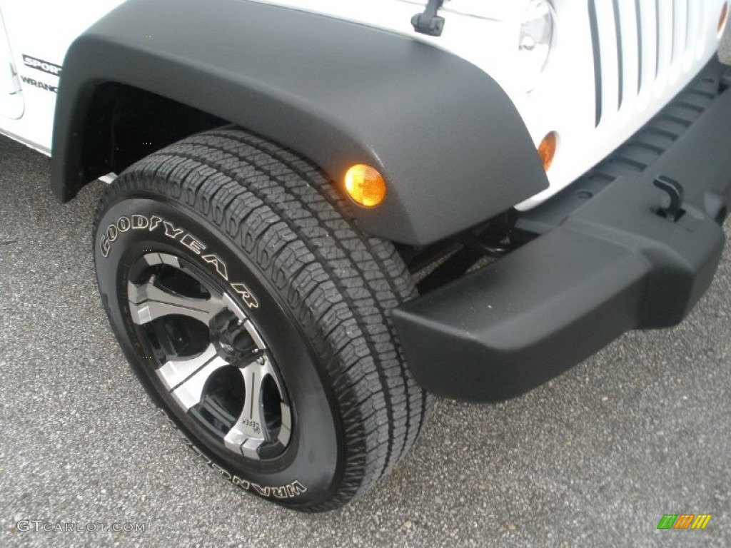 2013 Jeep Wrangler Sport S 4x4 Custom Wheels Photo #89132072