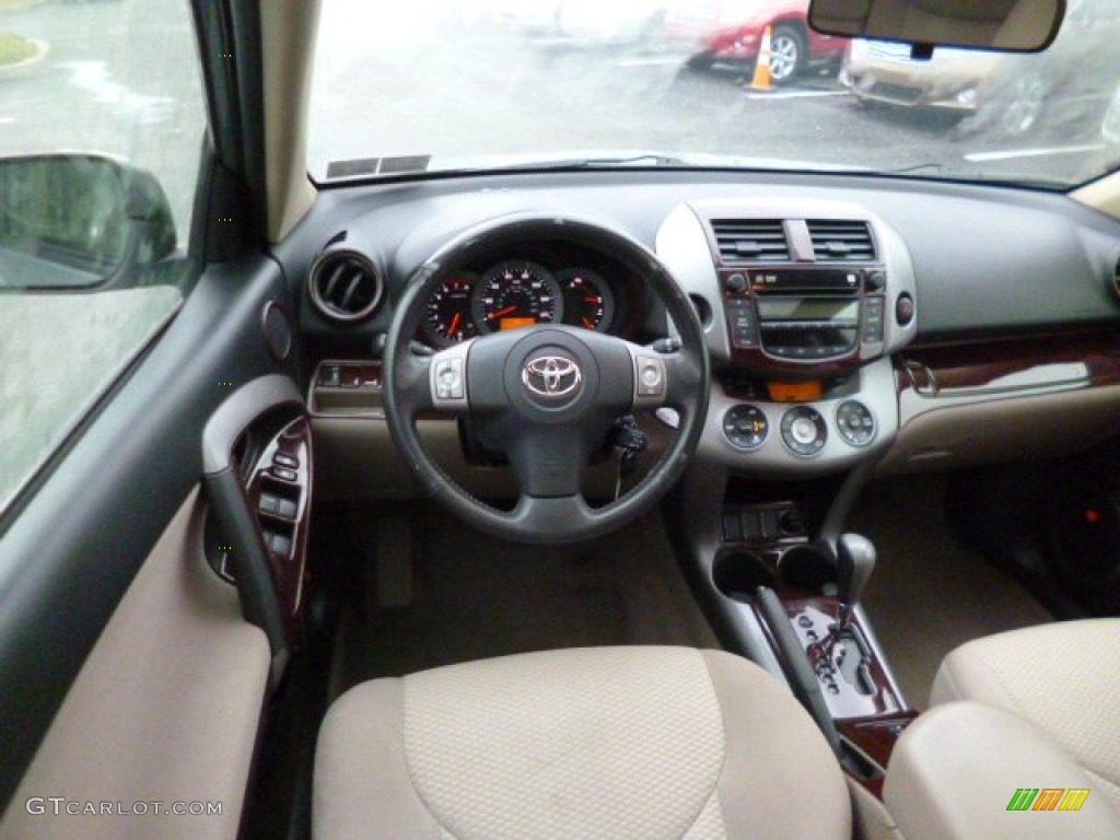 2007 RAV4 Limited 4WD - Everglade Metallic / Taupe photo #14