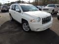 Stone White 2008 Jeep Compass Sport