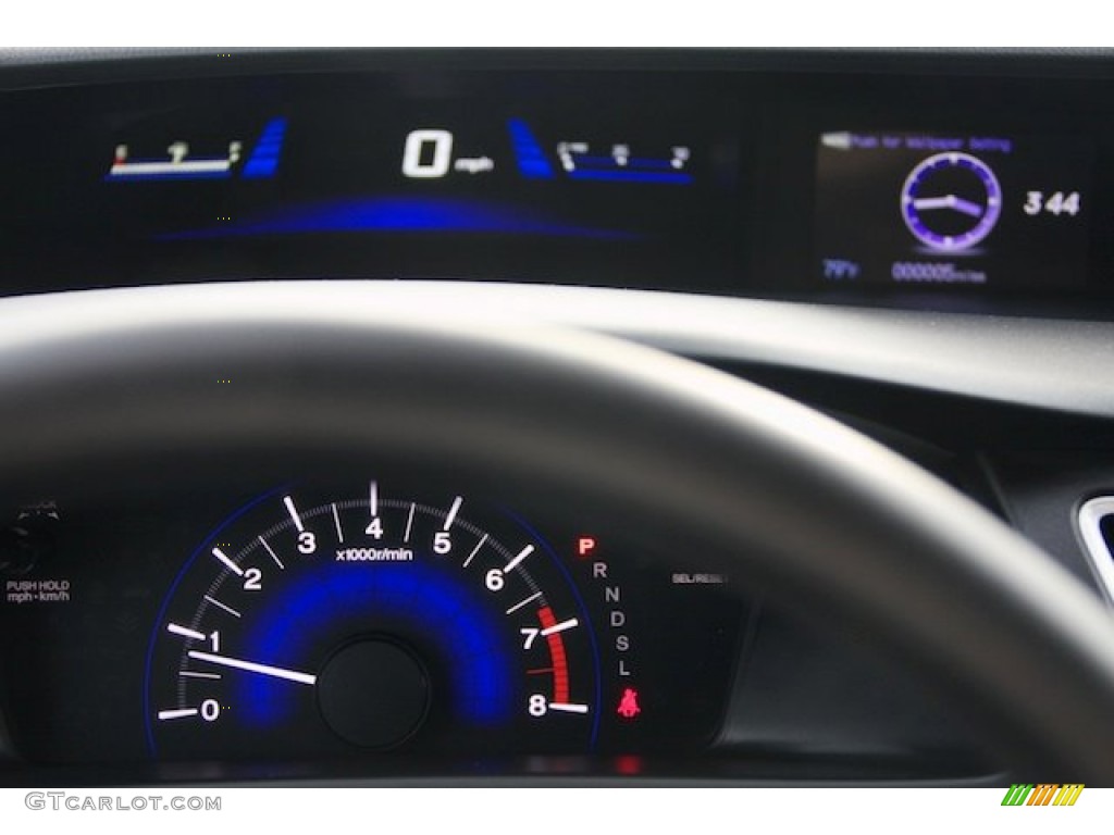 2014 Honda Civic LX Sedan Gauges Photo #89133368