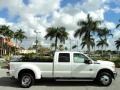 2011 Oxford White Ford F350 Super Duty Lariat Crew Cab 4x4 Dually  photo #6