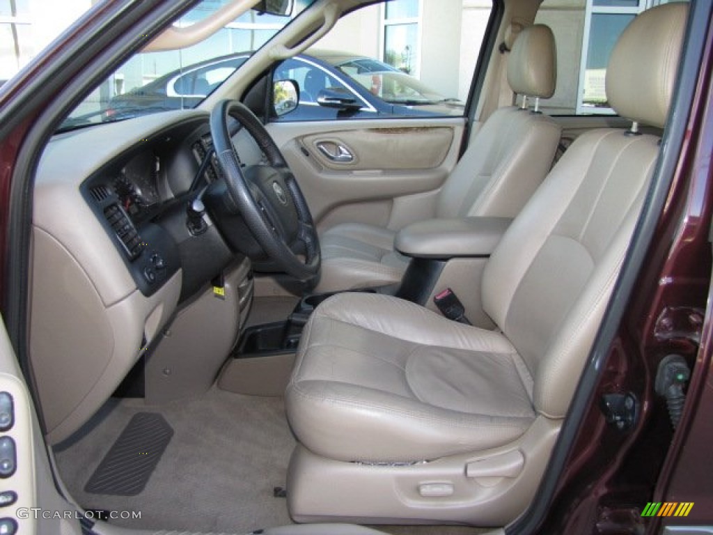 2002 Mazda Tribute ES V6 Front Seat Photo #89136797