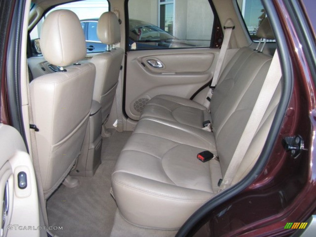 2002 Mazda Tribute ES V6 Rear Seat Photos
