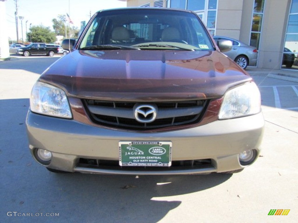 2002 Tribute ES V6 - Chestnut Metallic / Beige photo #6