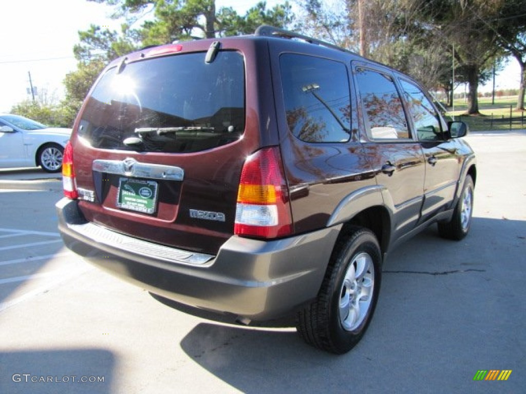 2002 Tribute ES V6 - Chestnut Metallic / Beige photo #10