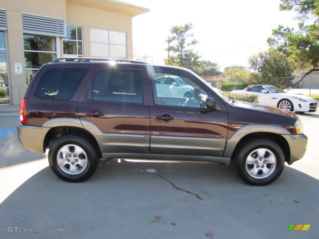 2002 Tribute ES V6 - Chestnut Metallic / Beige photo #11