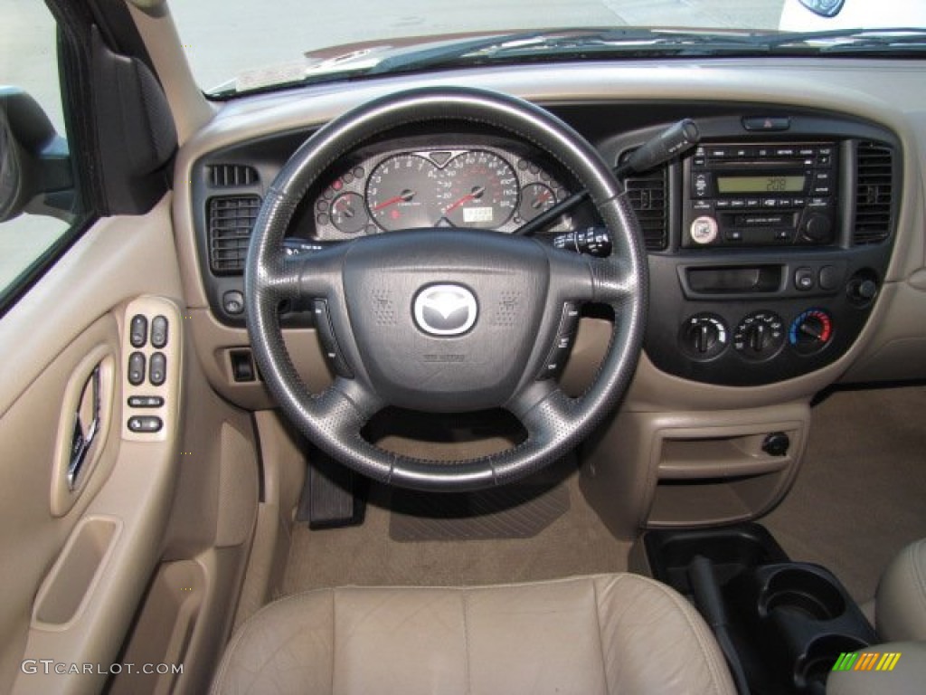 2002 Tribute ES V6 - Chestnut Metallic / Beige photo #26