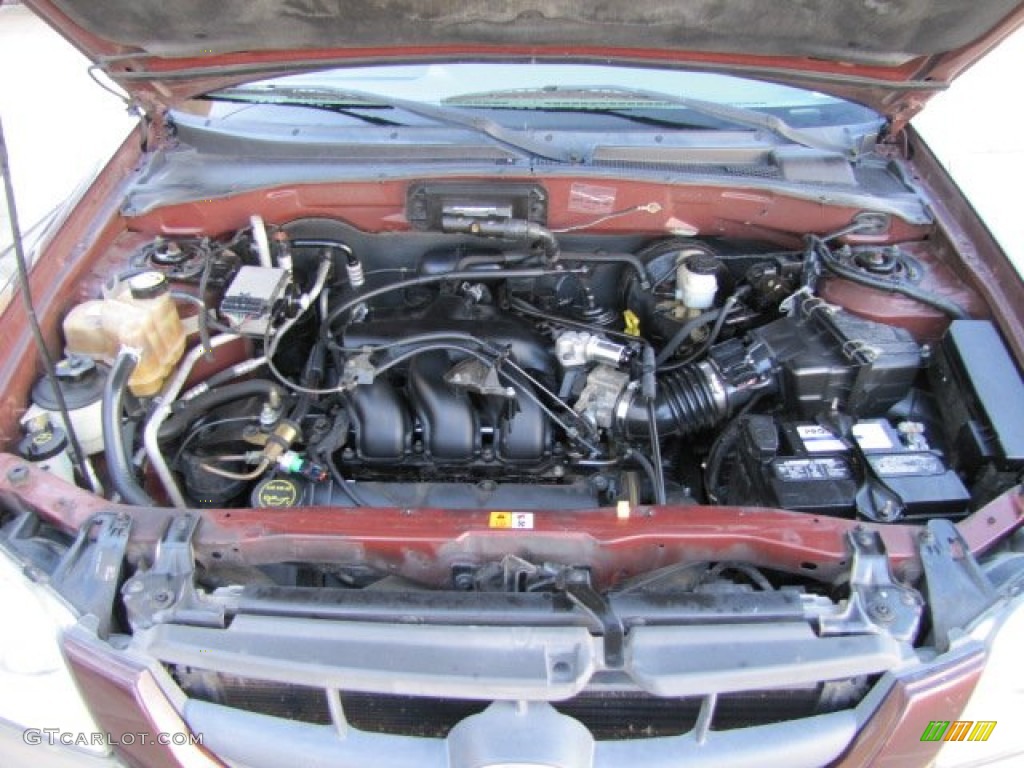 2002 Mazda Tribute ES V6 3.0 Liter DOHC 24-Valve V6 Engine Photo #89137301