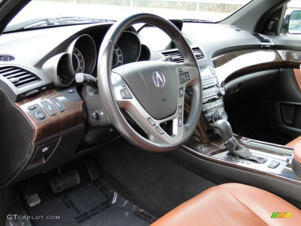 Umber Interior 2011 Acura MDX Advance Photo #89137481