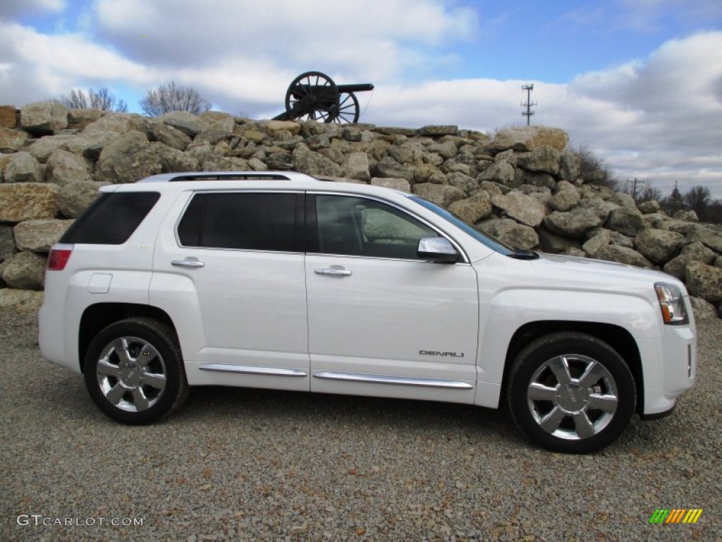 Summit White 2014 GMC Terrain Denali AWD Exterior Photo #89138192