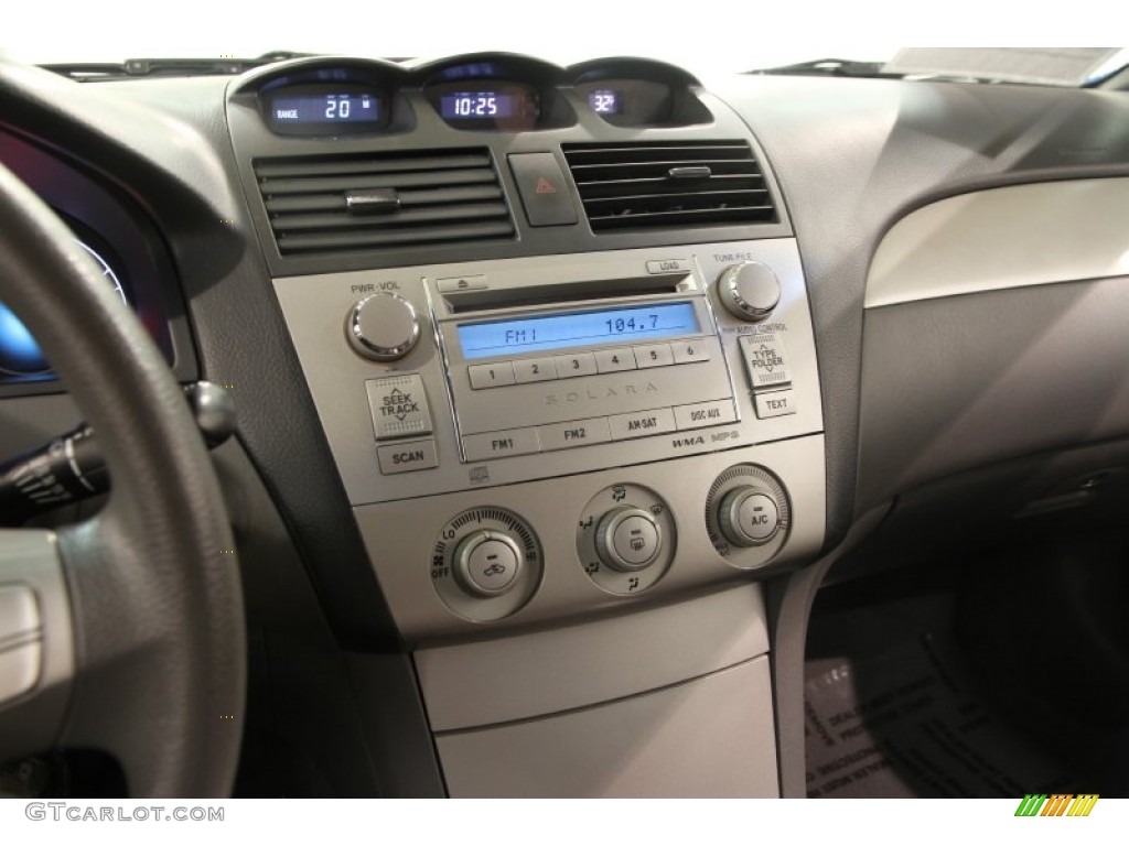 2007 Toyota Solara SE Coupe Controls Photos