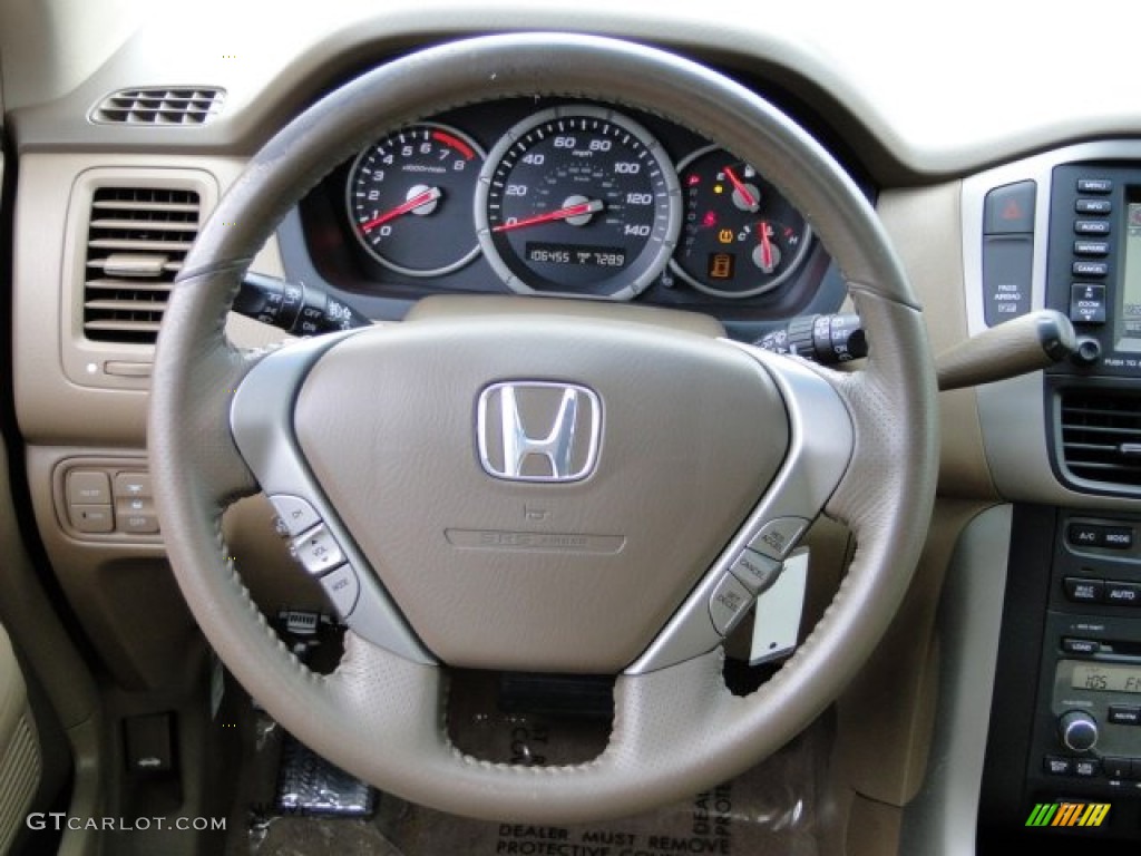 2007 Honda Pilot EX-L Steering Wheel Photos