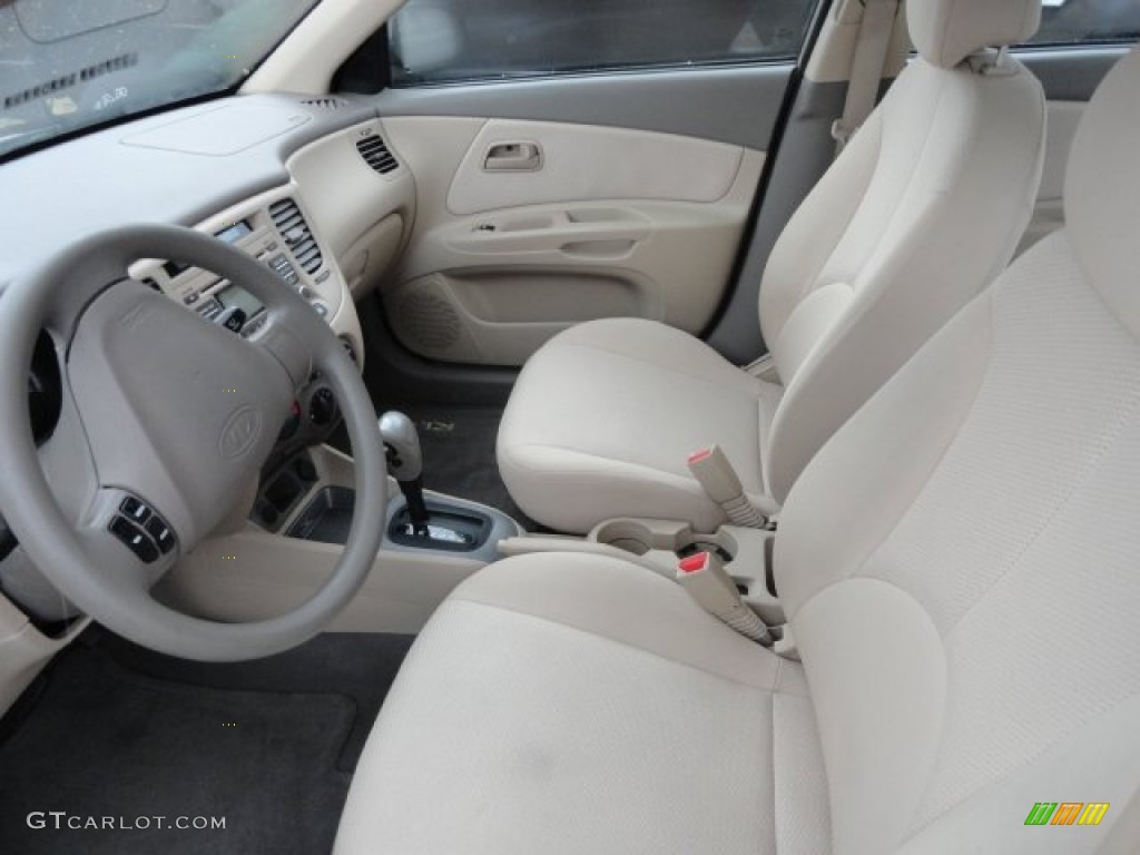 2009 Rio LX Sedan - Cashmere Beige / Beige photo #3