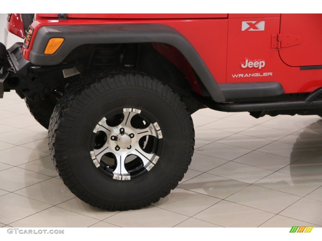 2006 Jeep Wrangler X 4x4 Custom Wheels Photo #89139707