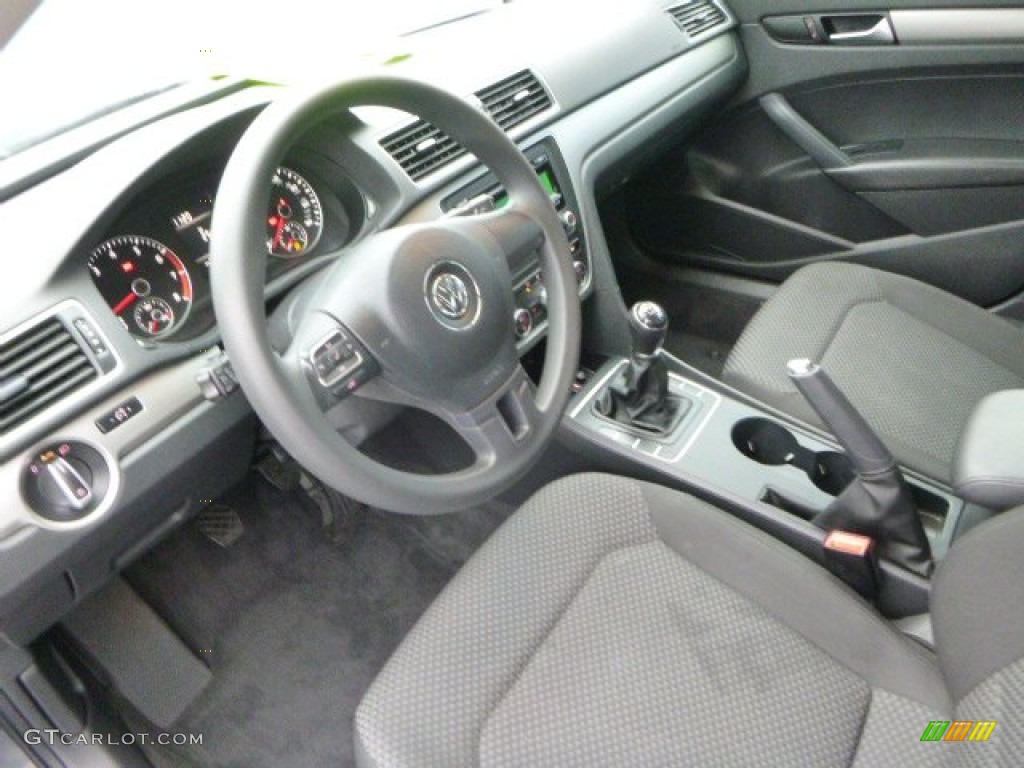 2012 Volkswagen Passat 2.5L S Interior Color Photos