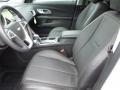 Jet Black Front Seat Photo for 2014 Chevrolet Equinox #89141307