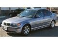 2002 Steel Blue Metallic BMW 3 Series 325i Sedan  photo #5