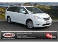 2014 Super White Toyota Sienna XLE AWD  photo #1