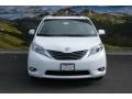 2014 Super White Toyota Sienna XLE AWD  photo #2