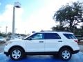 2014 Oxford White Ford Explorer FWD  photo #2