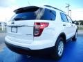 2014 Oxford White Ford Explorer FWD  photo #3