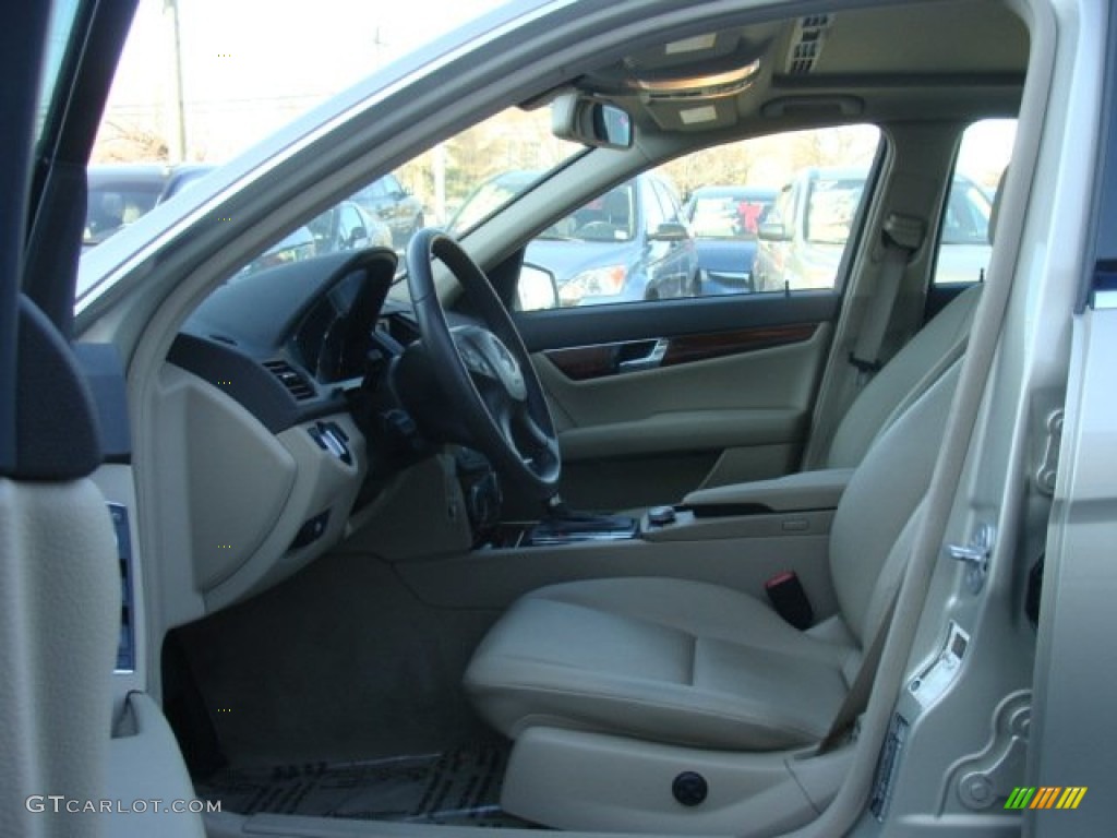 2011 C 300 Sport 4Matic - Pearl Beige Metallic / Almond/Mocha photo #8