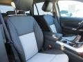 SEL Appearance Charcoal Black Leather/Gray Alcantara Front Seat Photo for 2014 Ford Edge #89145432