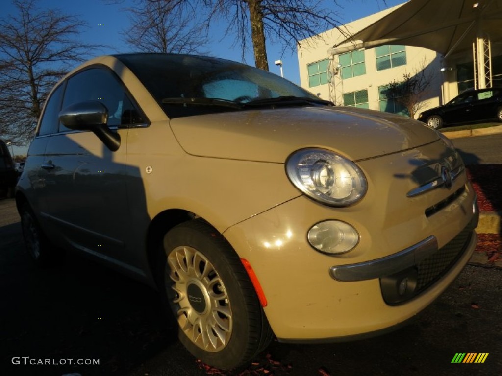 2012 500 Lounge - Mocha Latte (Light Brown) / Pelle Nera/Nera (Black/Black) photo #4