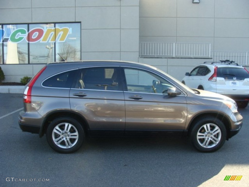 2011 CR-V EX-L 4WD - Urban Titanium Metallic / Ivory photo #3