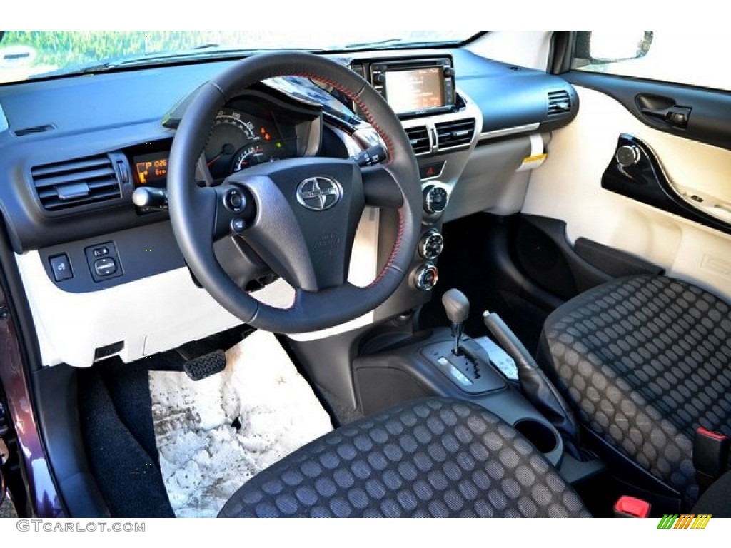 Dark Charcoal Interior 2014 Scion iQ Standard iQ Model Photo #89145784