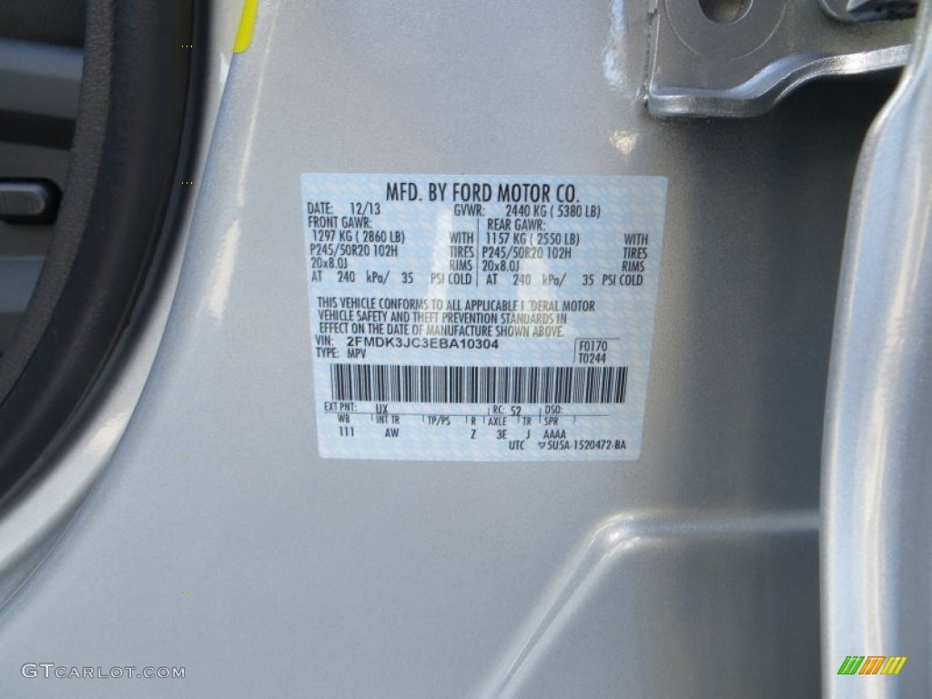 2014 Edge Color Code UX for Ingot Silver Photo #89145846