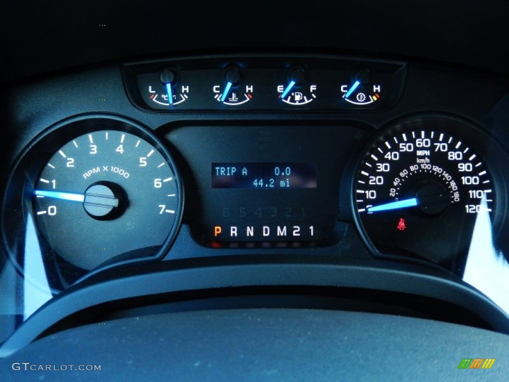 2014 Ford F150 STX SuperCab Gauges Photo #89147619