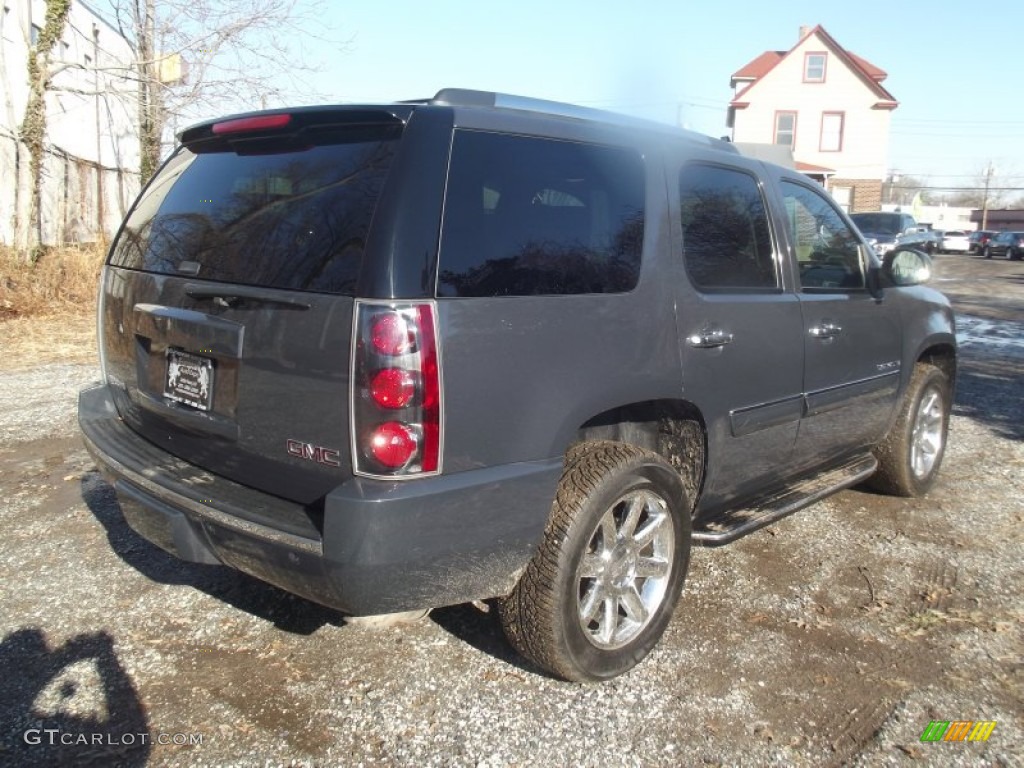 2008 Yukon Denali AWD - Dark Slate Metallic / Ebony photo #3
