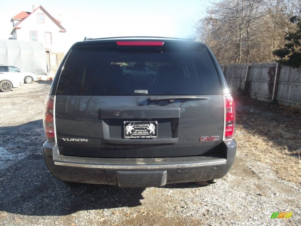 2008 Yukon Denali AWD - Dark Slate Metallic / Ebony photo #5