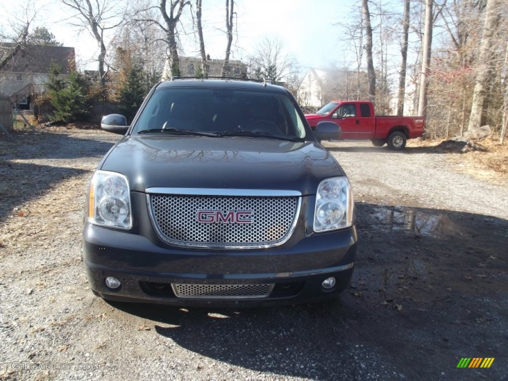 2008 Yukon Denali AWD - Dark Slate Metallic / Ebony photo #7