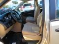 2014 Dodge Grand Caravan Black/Sandstorm Interior Front Seat Photo
