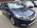 2014 Obsidian Blue Pearl Honda Accord LX Sedan  photo #7