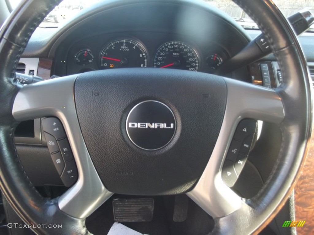2008 Yukon Denali AWD - Dark Slate Metallic / Ebony photo #31