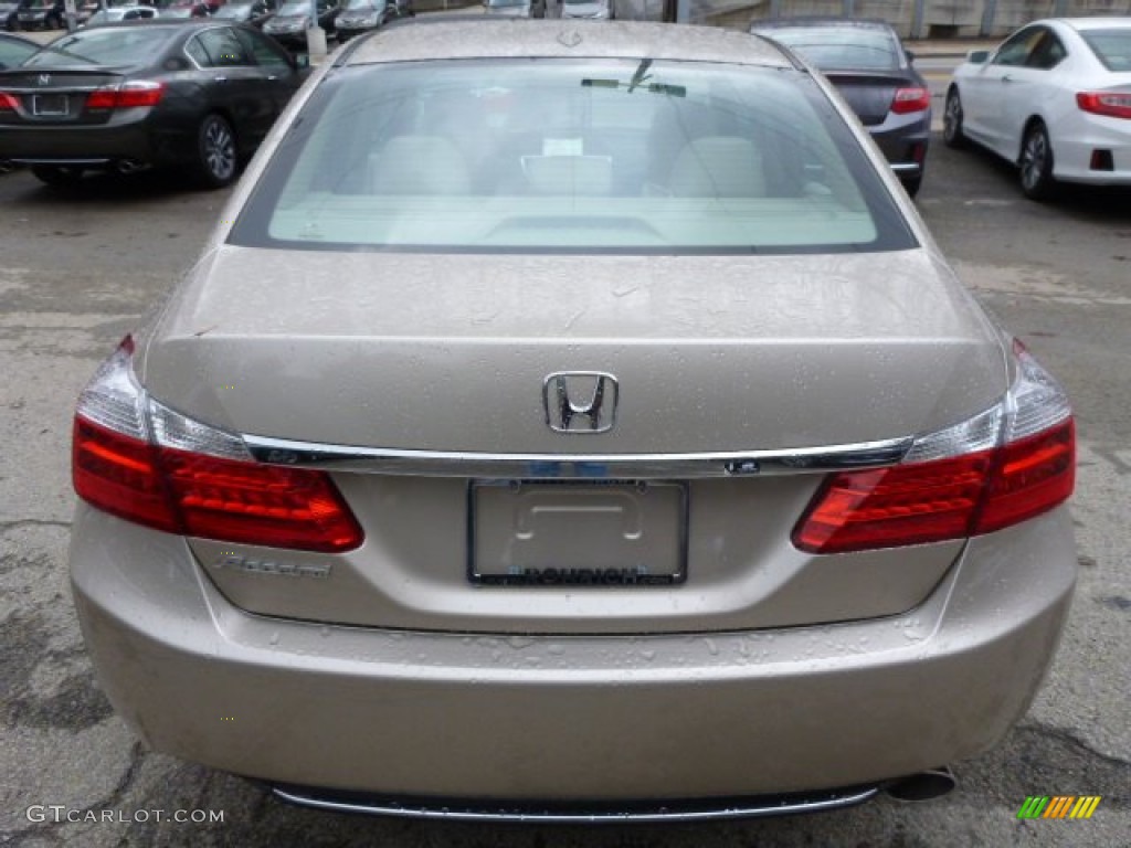 2014 Accord EX-L Sedan - Champagne Frost Pearl / Ivory photo #4
