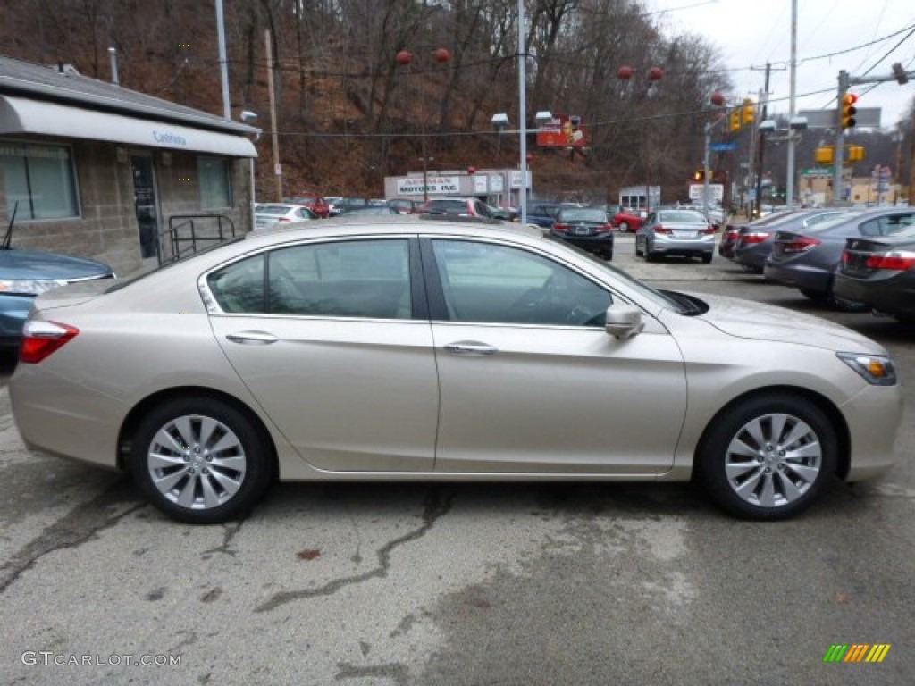 2014 Accord EX-L Sedan - Champagne Frost Pearl / Ivory photo #6